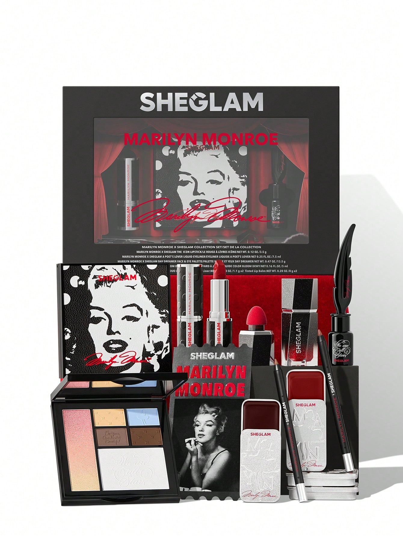 Set de Maquillaje Colección Completa Sheglam MARILYN MONROE