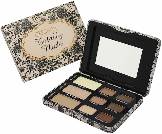 PALETA DE SOMBRAS – TOTALLY NUDE – BEAUTY CREATIONS