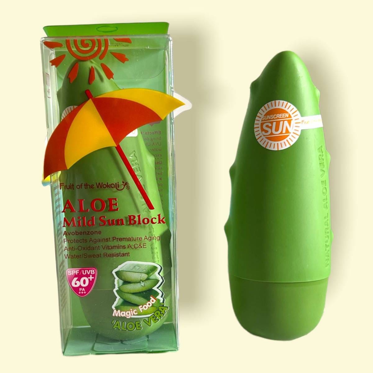 PROTECTOR SOLAR DE «ALOE VERA»