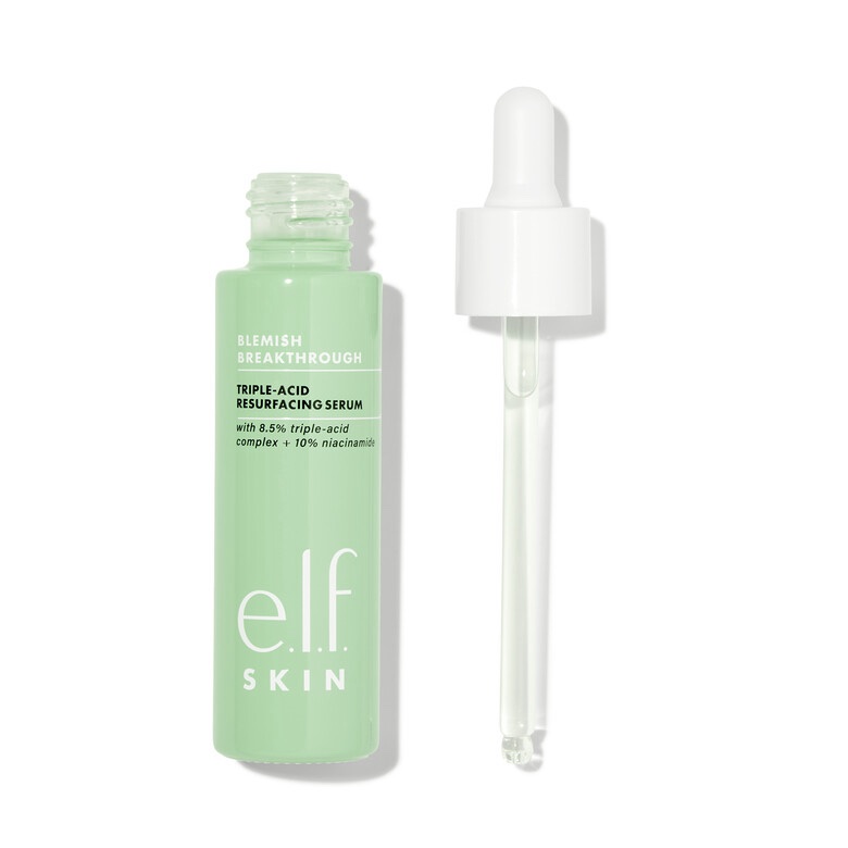 e.l.f 
Blemish Breakthrough Triple-Acid Resurfacing Serum