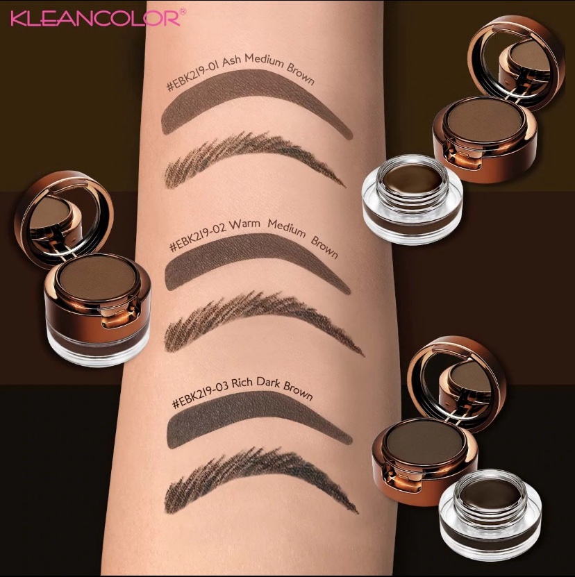 Gel y polvo de cejas KLEANCOLOR BEST BROW