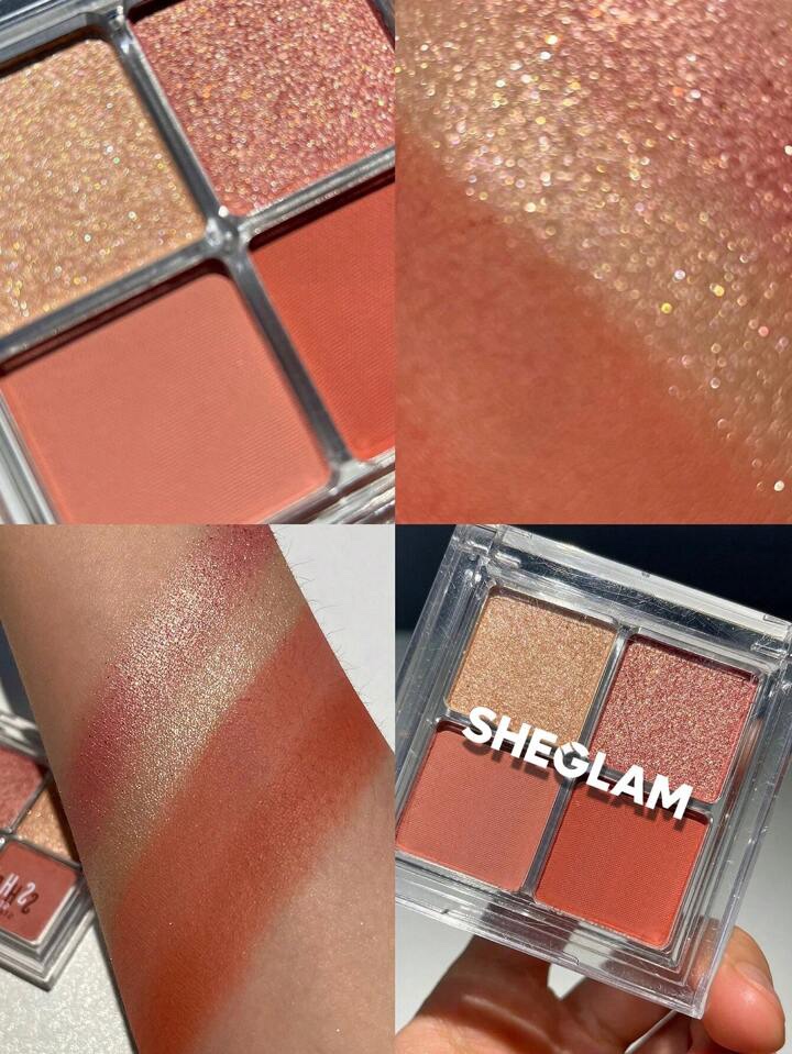 Sheglam Cuadrado Esencial De Sombras De Ojos 4 Tonos