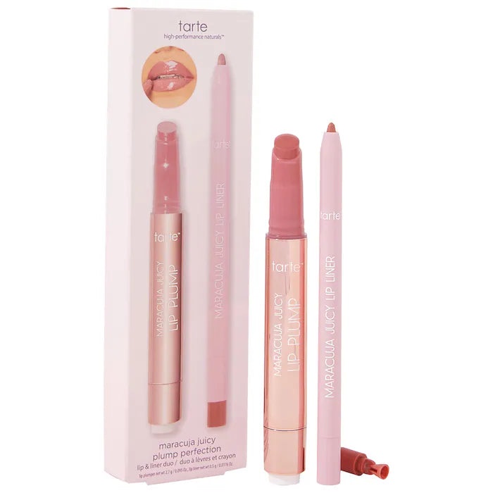 Maracuja Juicy Plump Perfection Lip & Liner Duo – Tarte