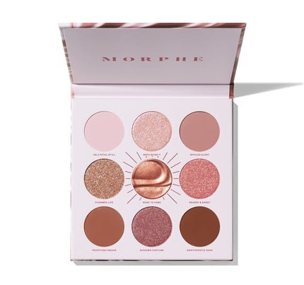 Paleta de Sombras Morphe ROSE TO FAME