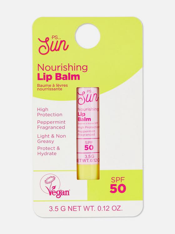 Balsamo labial nutritivo con SPF 50 de la marca PS…Sun.