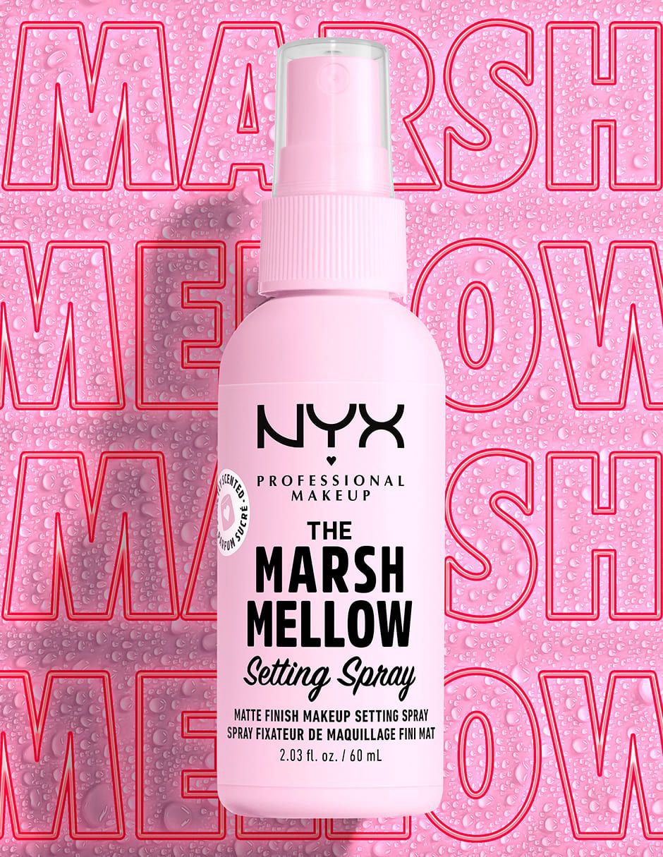 NYX Professional Makeup spray fijador de maquillaje Marshmellow