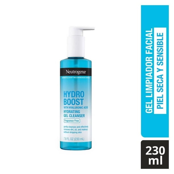 Hydroboost hydrating gel cleanser neutrogena 230ml
